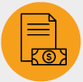 image: Illustration. A piece of paper and, below it, a banknote. end of image.