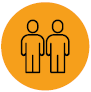 image: Illustration. The silhouette of two people. end of image.