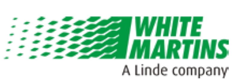 <span class="data-pt-BR" lang="pt-BR">Imagem: Logotipo da </span><span xml:lang="en-US" lang="en-US" class="data-en-US">White Martins</span><span class="data-pt-BR" lang="pt-BR"> compôosto pelo nome em letras maiúsculas verdes e, à esquerda, um retângulo com losangos verdes em degradê. Na parte inferior, o texto</span><span xml:lang="en-US" lang="en-US" class="data-en-US"> “A Linde company”.</span><span class="data-pt-BR" lang="pt-BR"> Fim da imagem.</span>