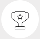 Imagem: Ícone. Um troféu com uma estrêla. Fim da imagem.