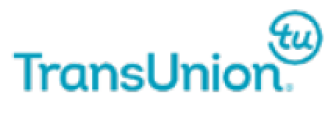 image: TransUnion logo composed of the name in blue letters and, in the upper right corner, the acronym “tu” inside a blue circle. end of image.