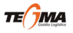 image: Tegma logo composed of the name in black capital letters, with the letter G in orange; below, the phrase “Logistics Management.” end of image.