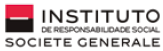 Imagem: Logotipo do Instituto de Responsabilidade Societe Generale composto pelo nome em letras maiúsculas pretas e, à esquerda, a ilustração de um quadrado vermelho e preto. Fim da imagem.