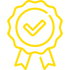 icone de um selo de certificação